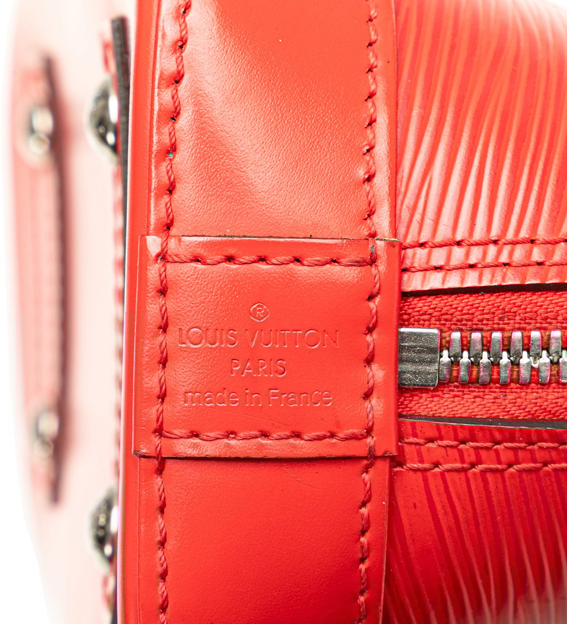 Louis Vuitton Epi Alma BB Rood