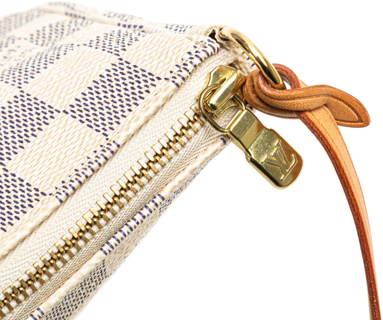 Louis Vuitton Damier Azur Pochette Accessoires Wit