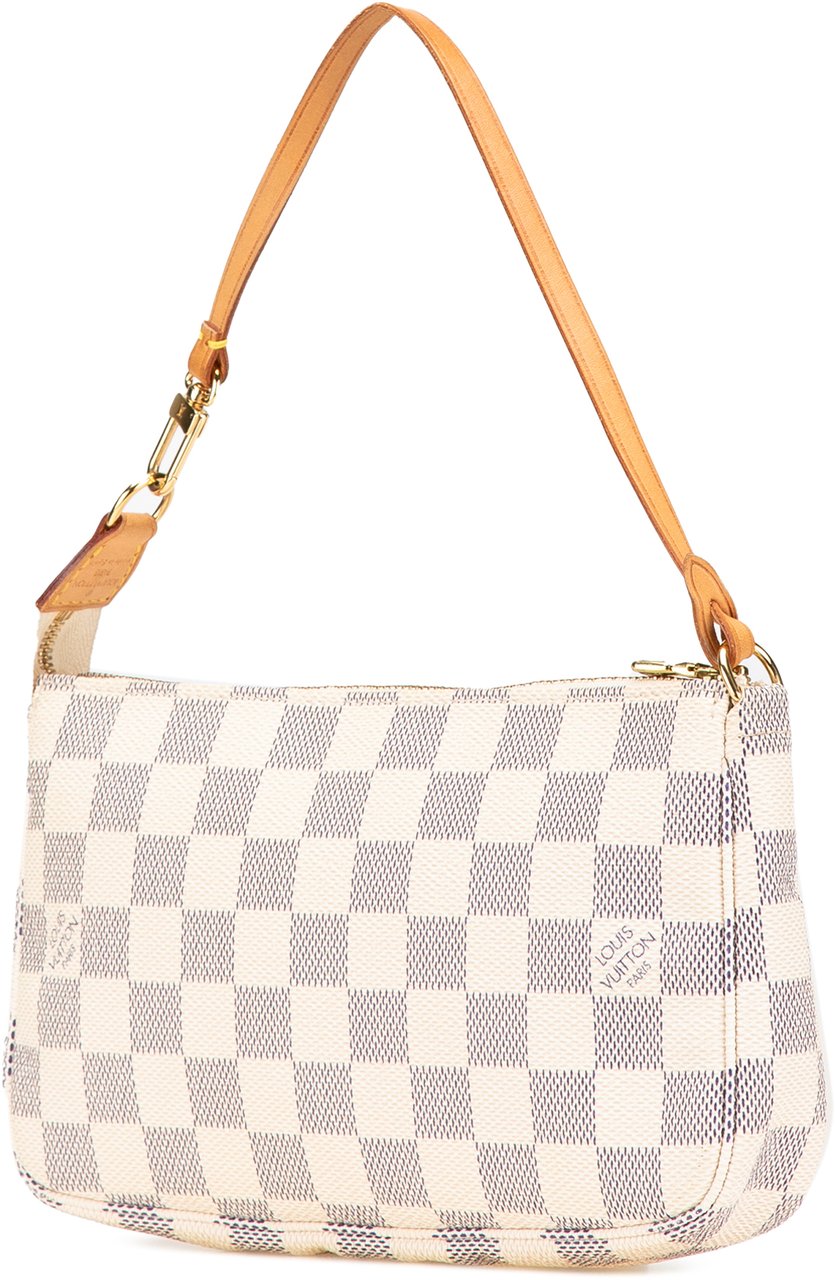Louis Vuitton Damier Azur Pochette Accessoires Wit