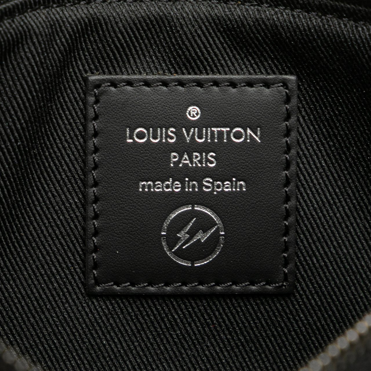 Louis Vuitton Monogram Eclipse Flash Fragment Iphone Case Zwart