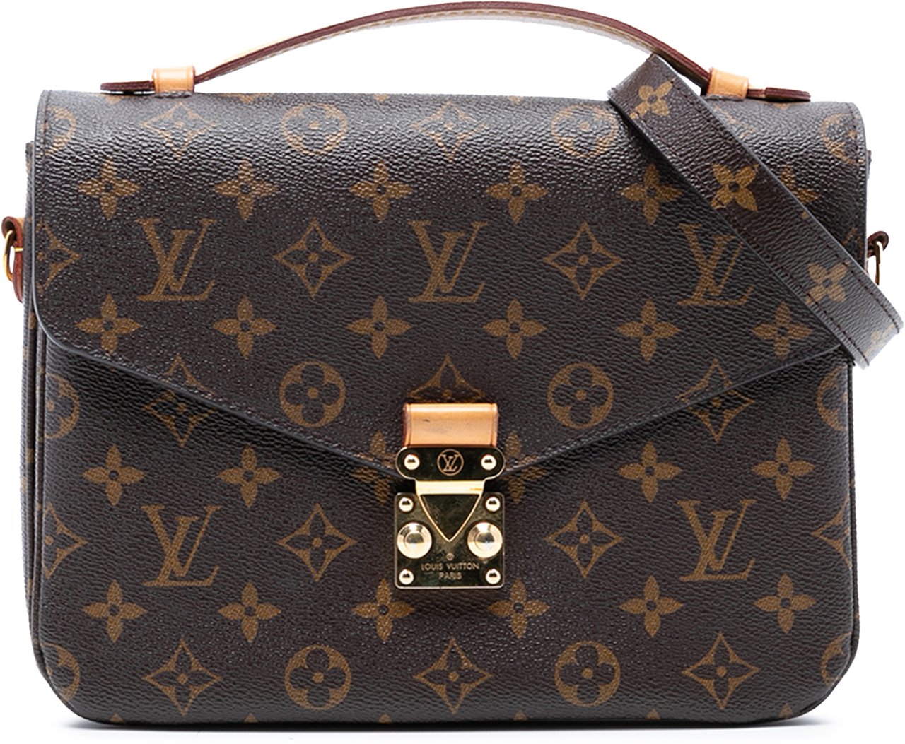 Louis Vuitton Monogram Pochette Metis Bruin