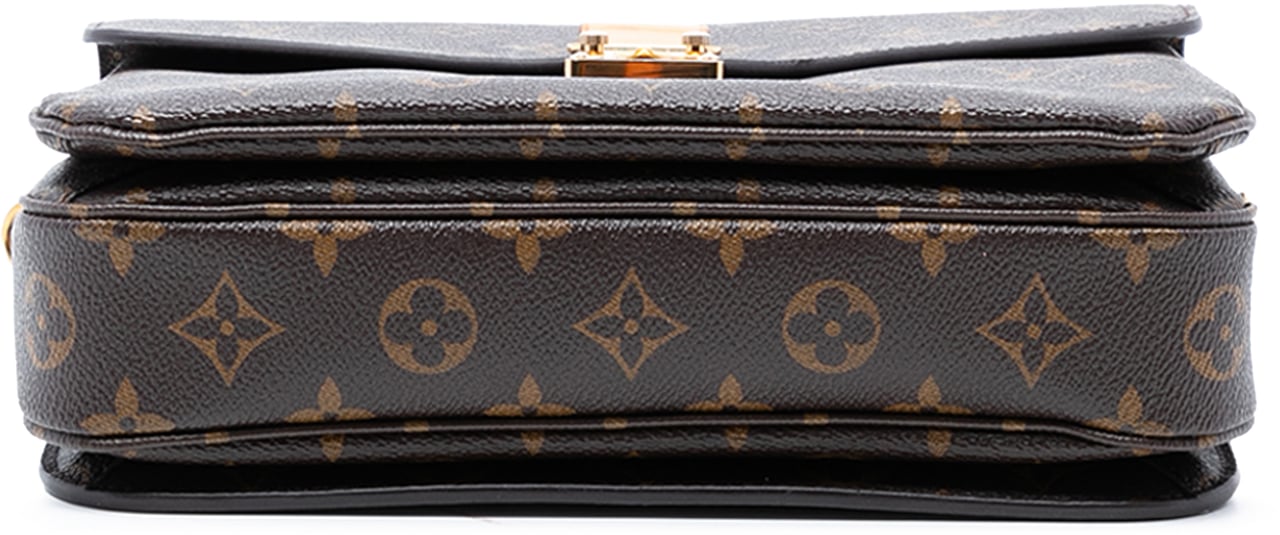 Louis Vuitton Monogram Pochette Metis Bruin