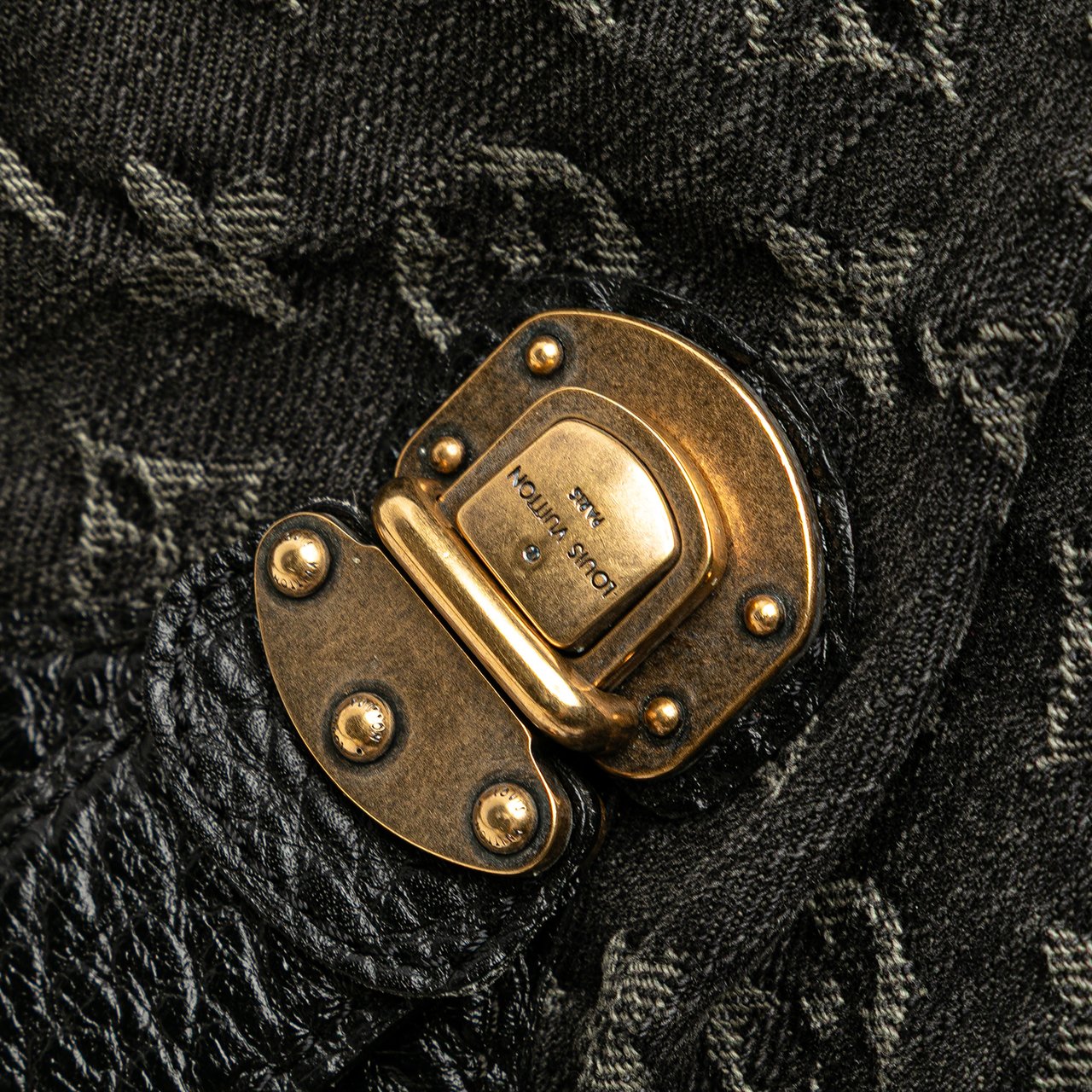 Louis Vuitton Monogram Denim Mahina XS Zwart
