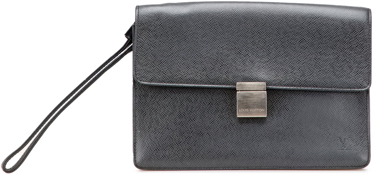 Louis Vuitton Taiga Selenga Zwart
