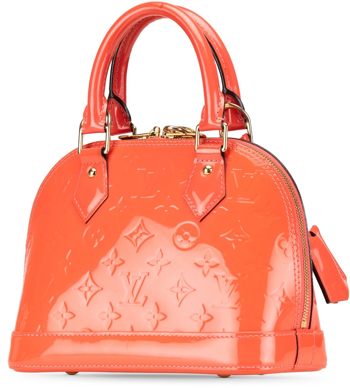 Louis Vuitton Monogram Vernis Alma BB Oranje