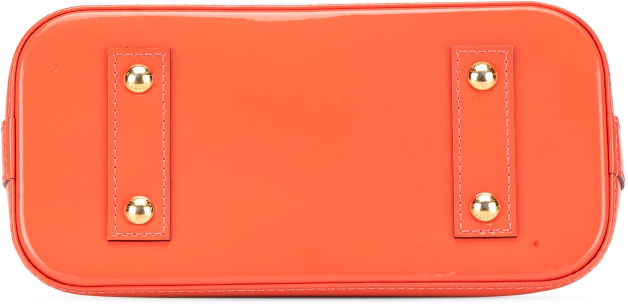 Louis Vuitton Monogram Vernis Alma BB Oranje