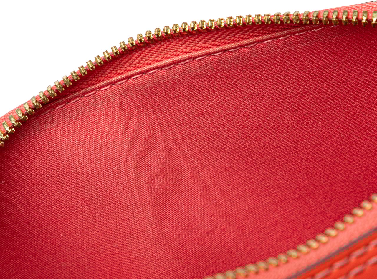 Louis Vuitton Monogram Vernis Alma BB Oranje