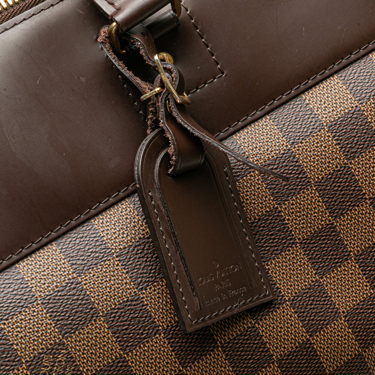 Louis Vuitton Damier Ebene Greenwich PM Bruin