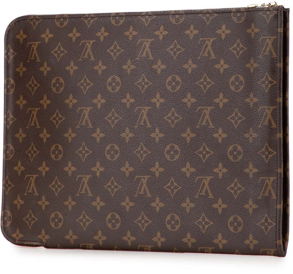 Louis Vuitton Monogram Poche Documents Portfolio Bruin