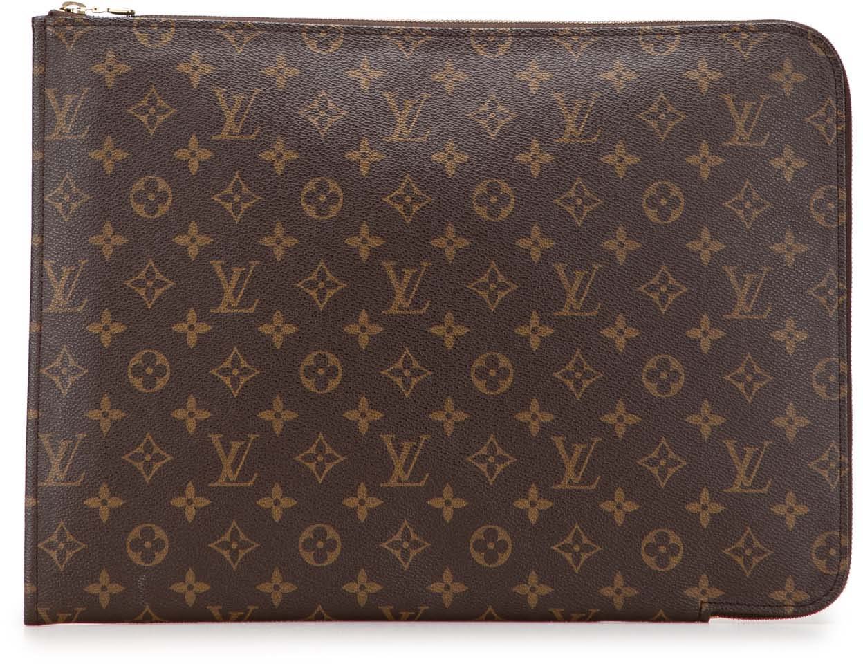Louis Vuitton Monogram Poche Documents Portfolio Bruin