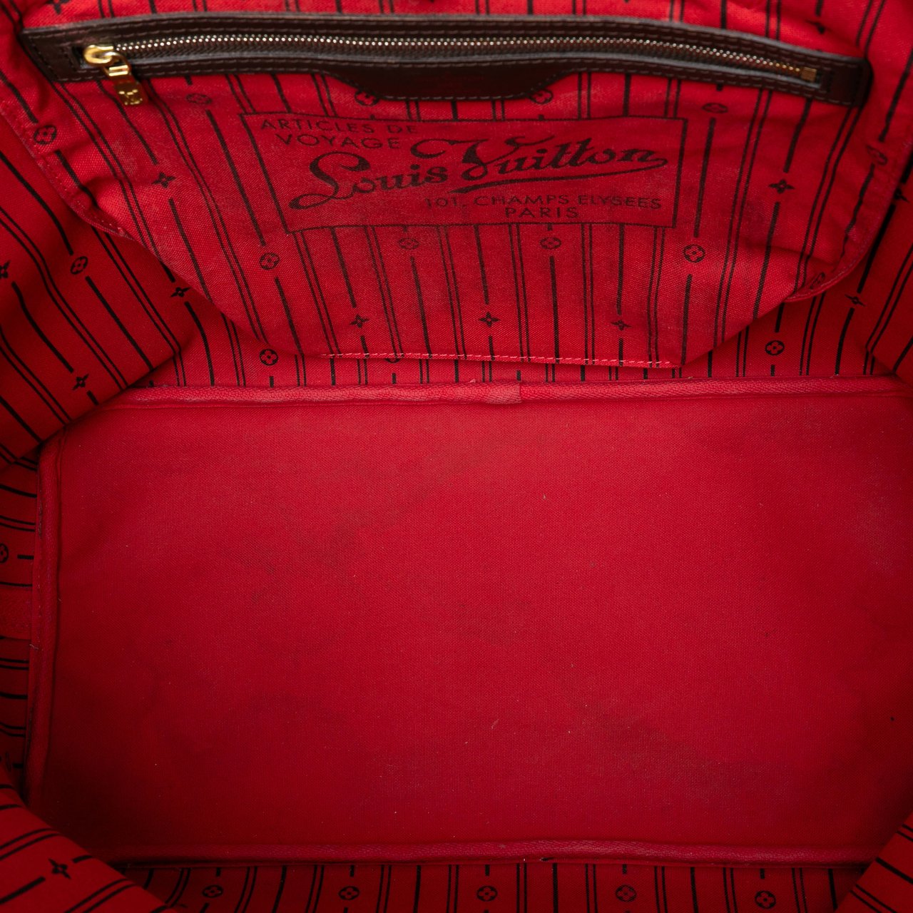 Louis Vuitton Damier Ebene Neverfull GM Bruin