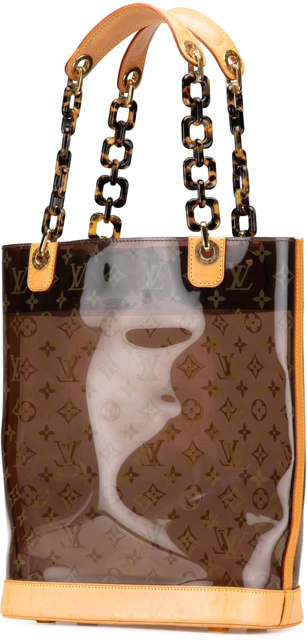 Louis Vuitton Monogram Cabas Sac Ambre MM Bruin
