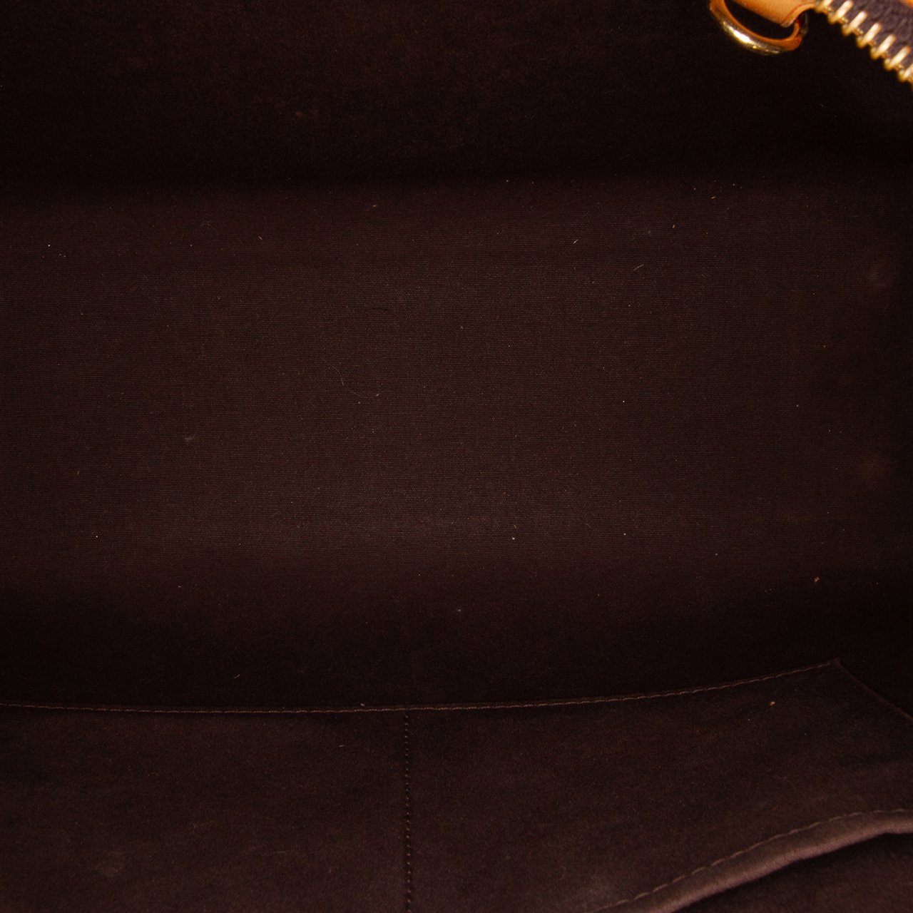 Louis Vuitton Monogram Vernis Brea MM Paars