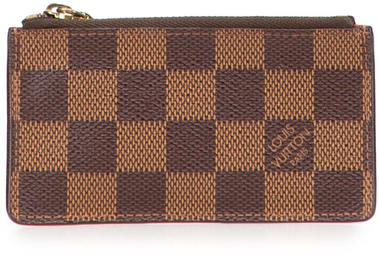 Louis Vuitton Damier Ebene Pochette Cles Bruin