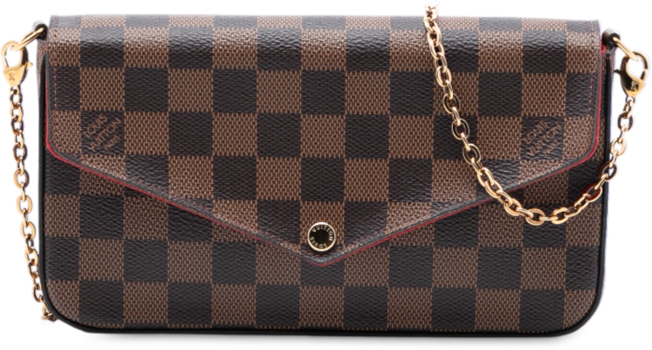 Louis Vuitton Damier Ebene Pochette Felicie Bruin