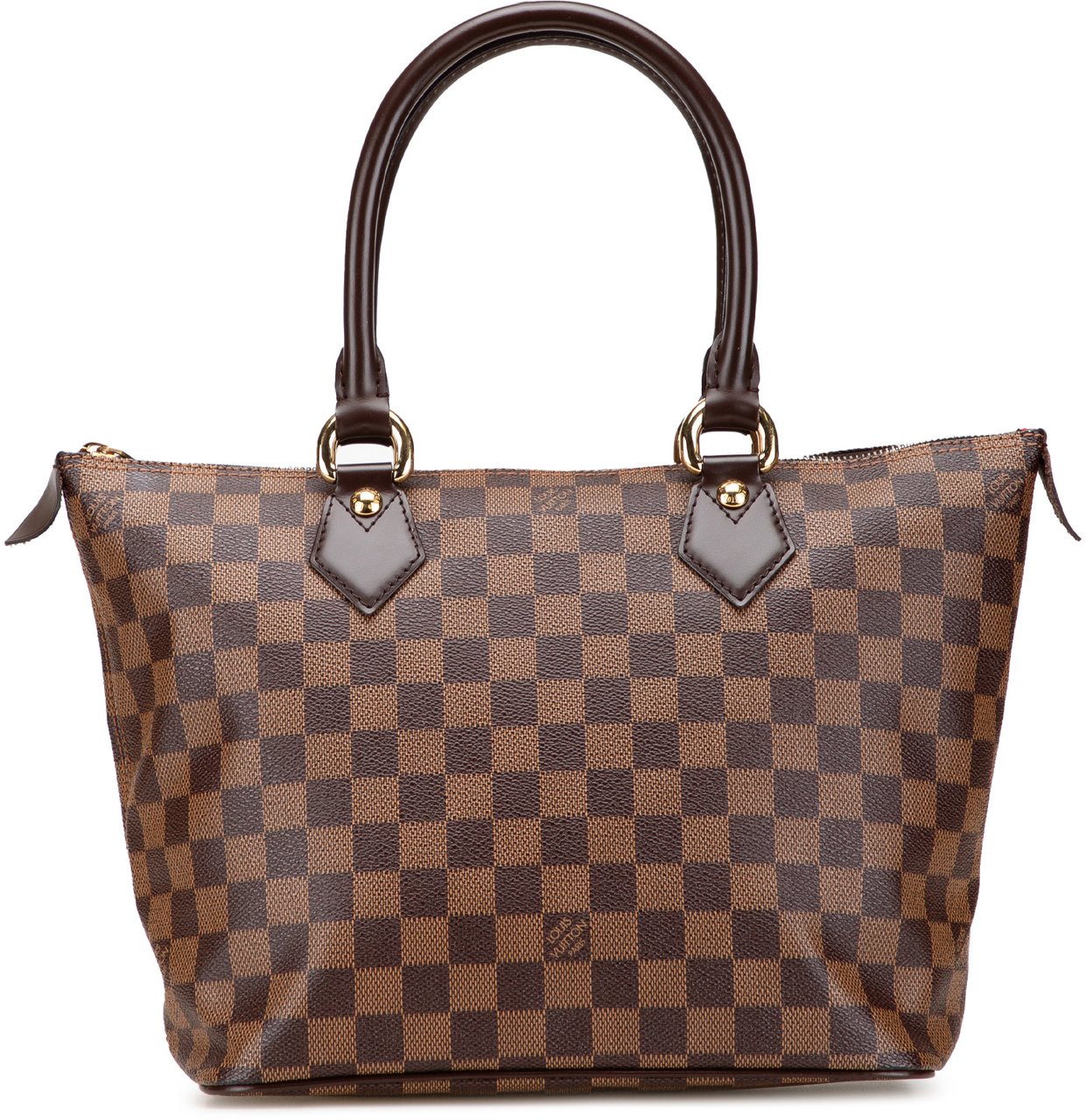 Louis Vuitton Damier Ebene Saleya PM Bruin