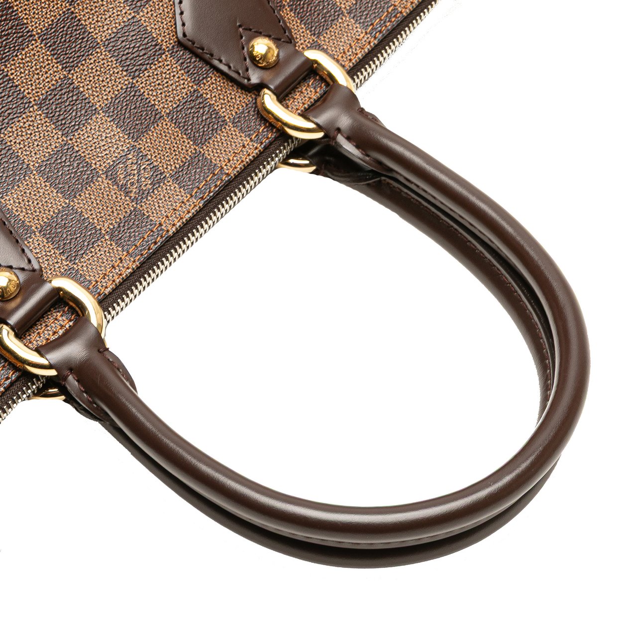 Louis Vuitton Damier Ebene Saleya PM Bruin
