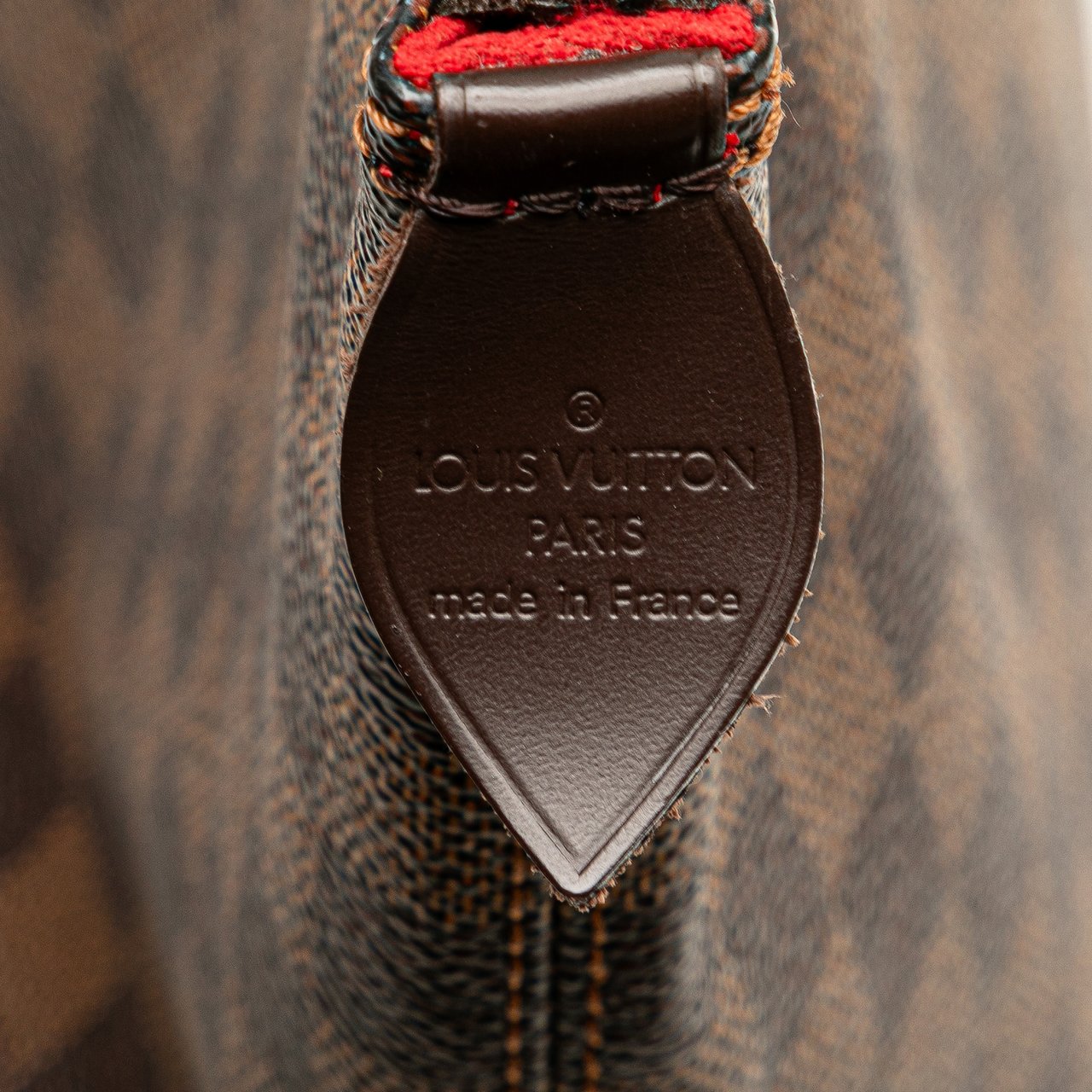 Louis Vuitton Damier Ebene Saleya PM Bruin