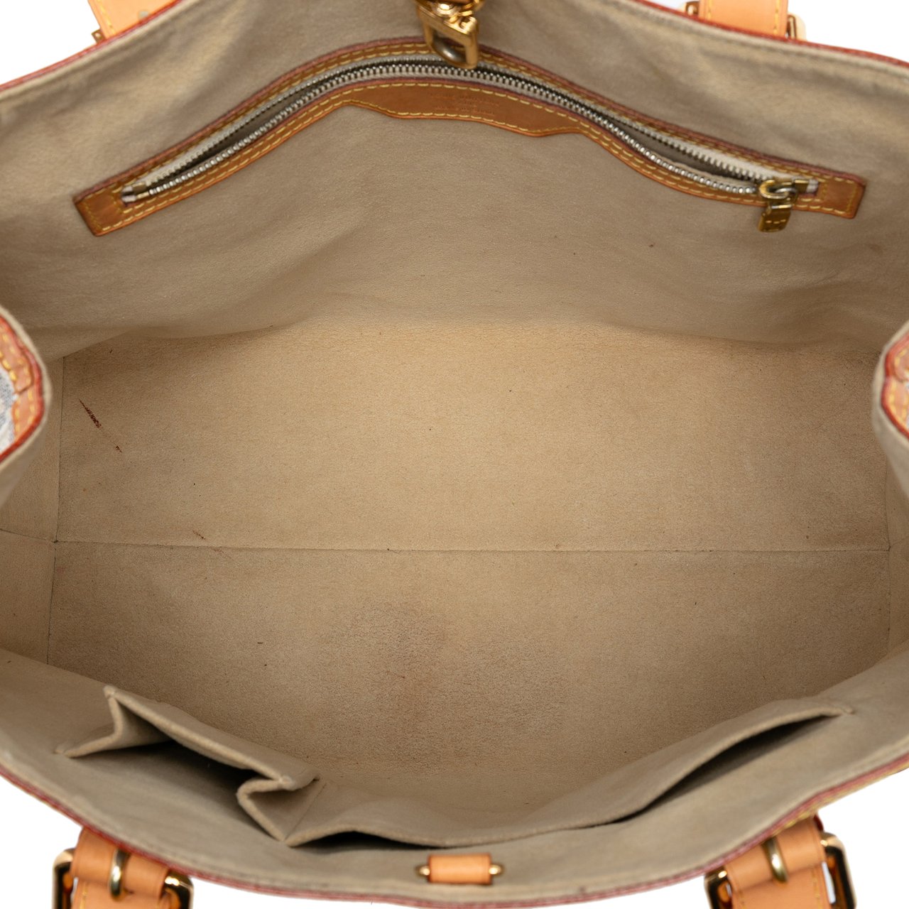 Louis Vuitton Damier Azur Hampstead MM Wit