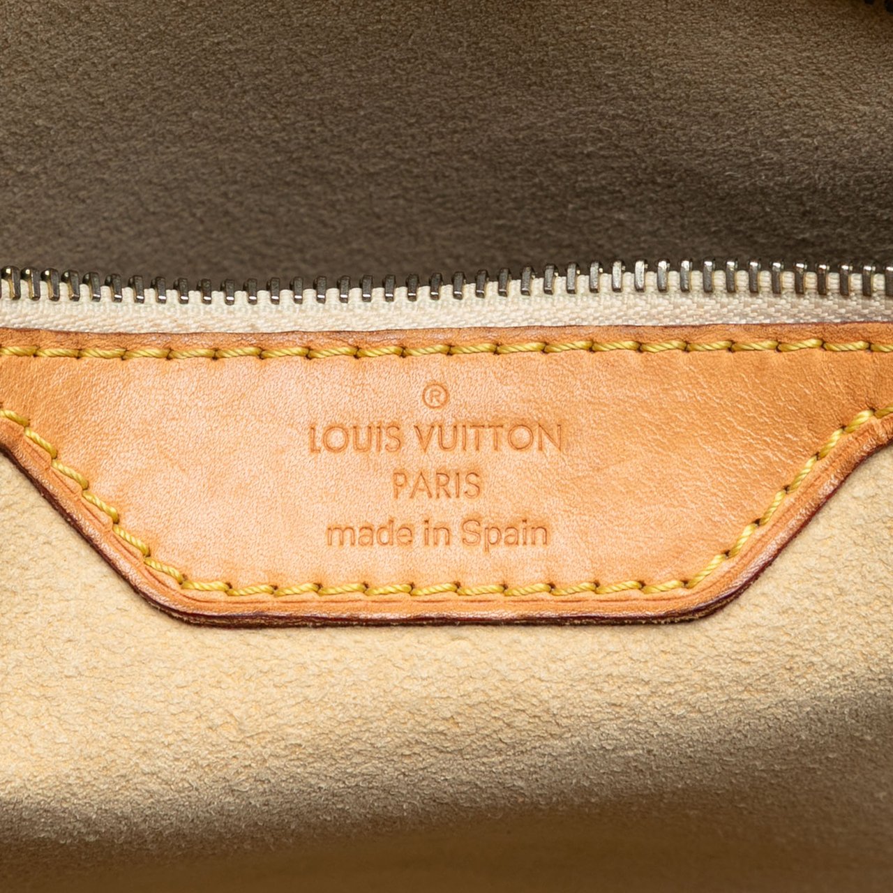 Louis Vuitton Damier Azur Hampstead MM Wit