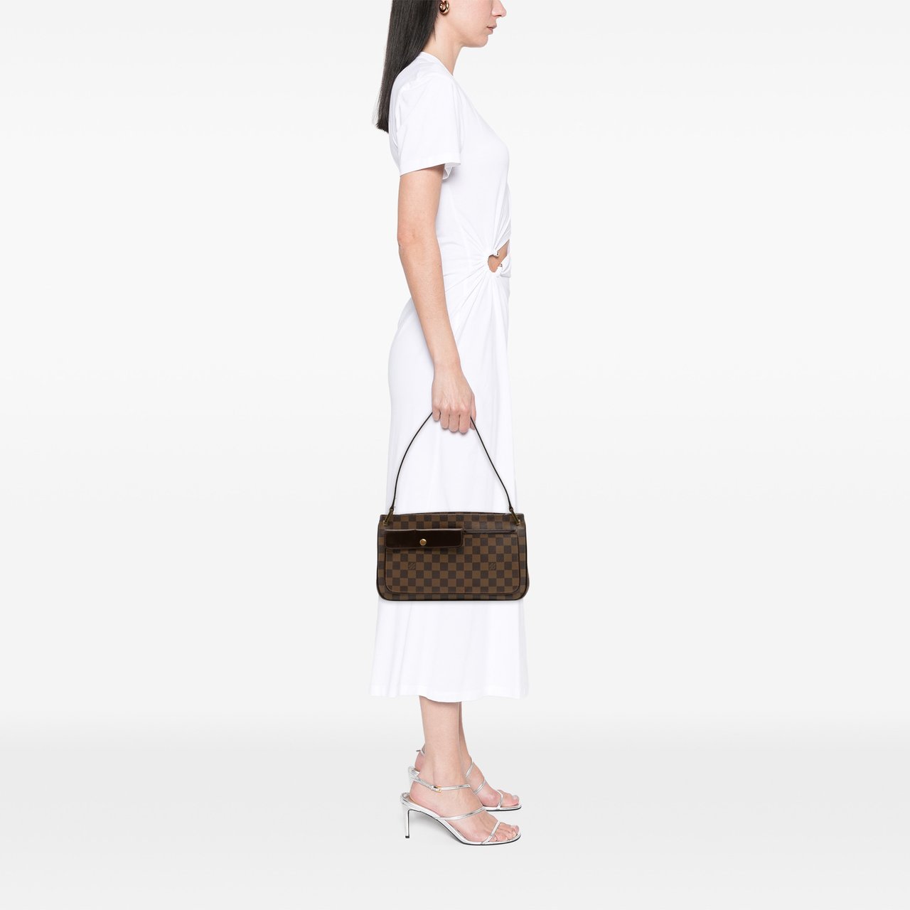 Louis Vuitton Damier Ebene Aubagne Bruin