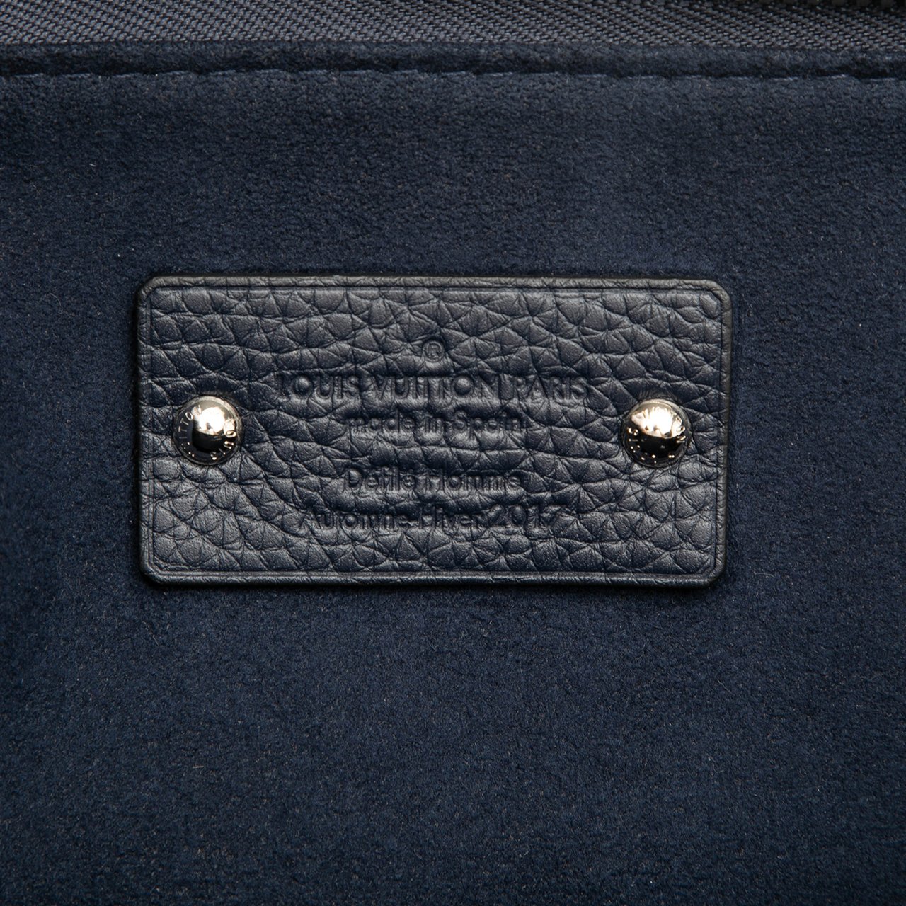 Louis Vuitton Taurillon East Side Tote GM Blauw