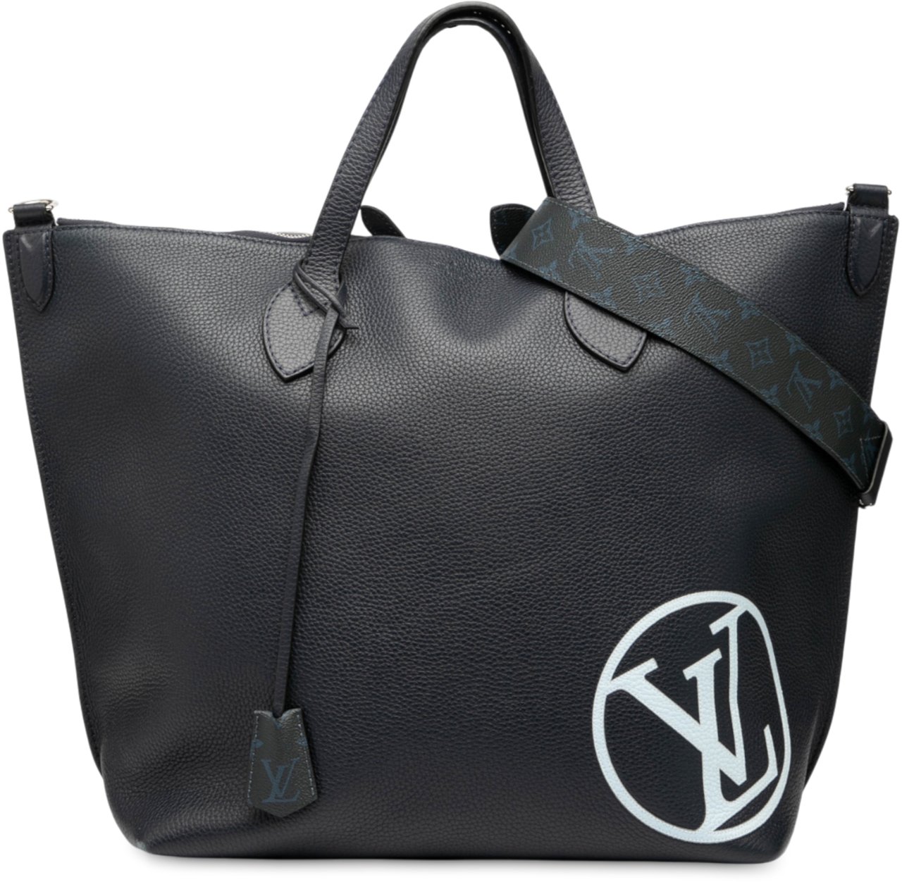 Louis Vuitton Taurillon East Side Tote GM Blauw