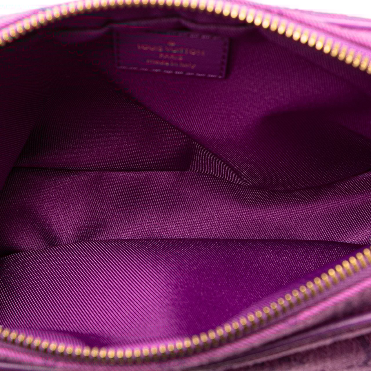 Louis Vuitton Monogram Denim Outdoor Bumbag Paars