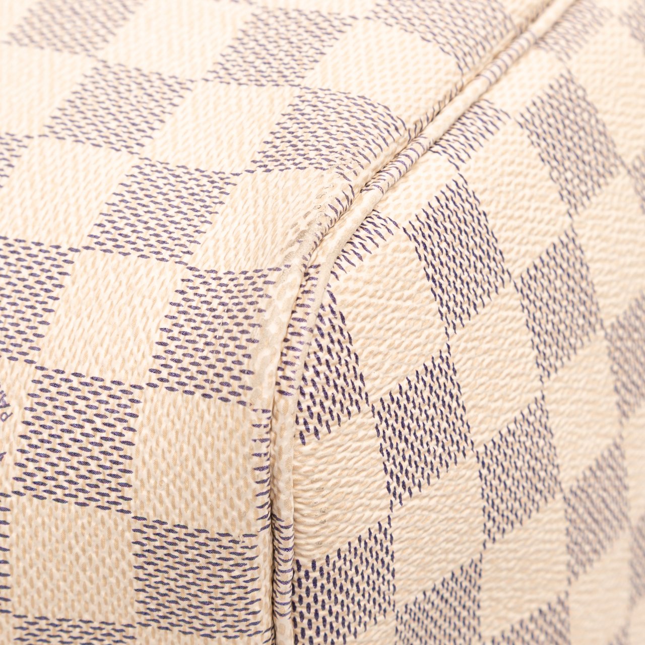 Louis Vuitton Damier Azur Neverfull MM Wit