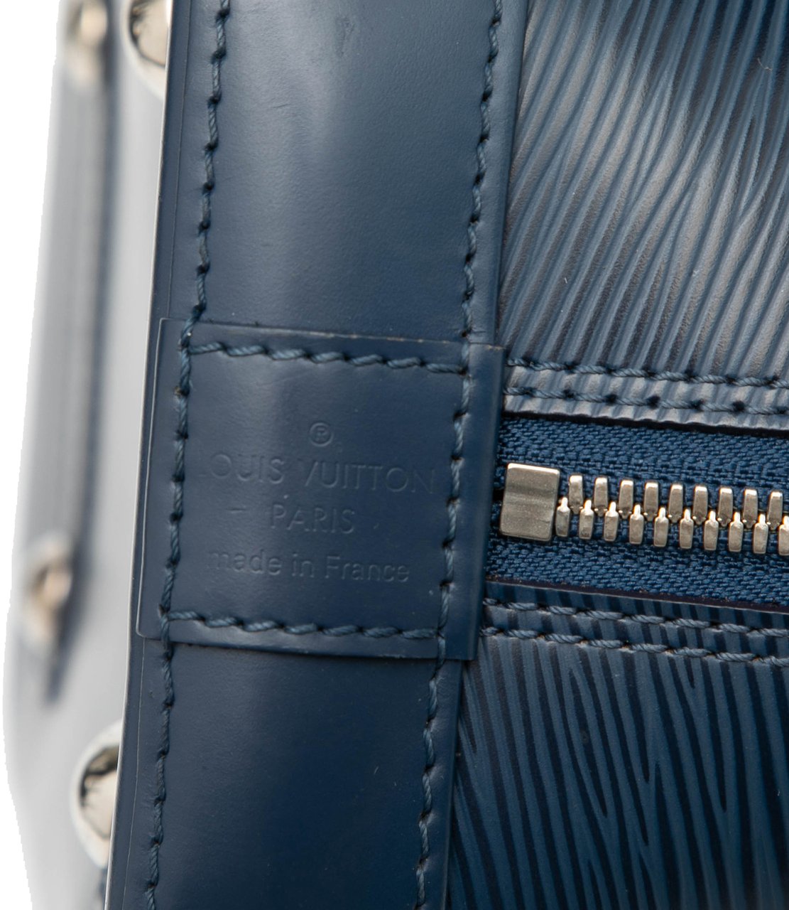 Louis Vuitton Epi Alma PM Blauw