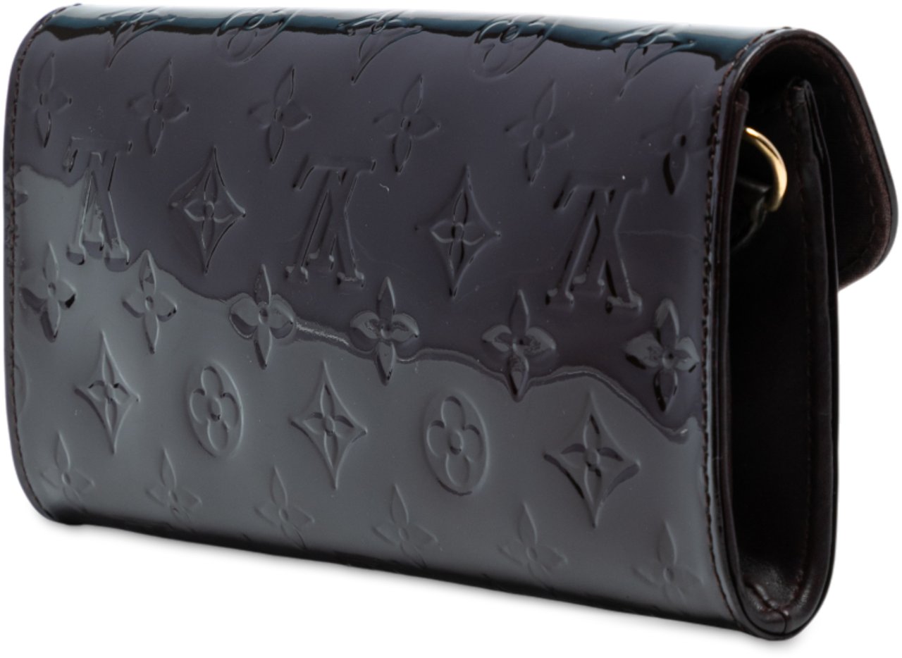 Louis Vuitton Monogram Vernis Sunset Boulevard Paars