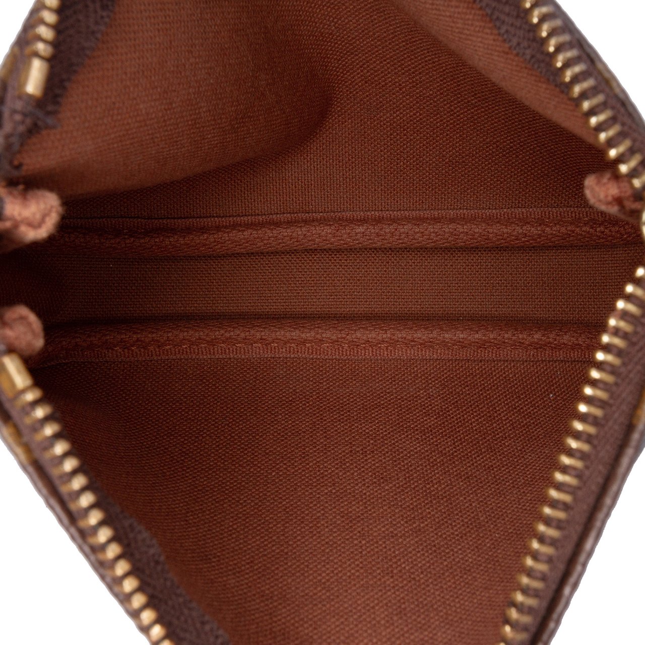 Louis Vuitton Monogram Giraffe Christmas Mini Pochette Accessoires Bruin