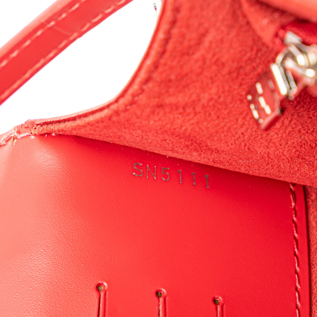 Louis Vuitton Epi Sevigne Clutch Rood