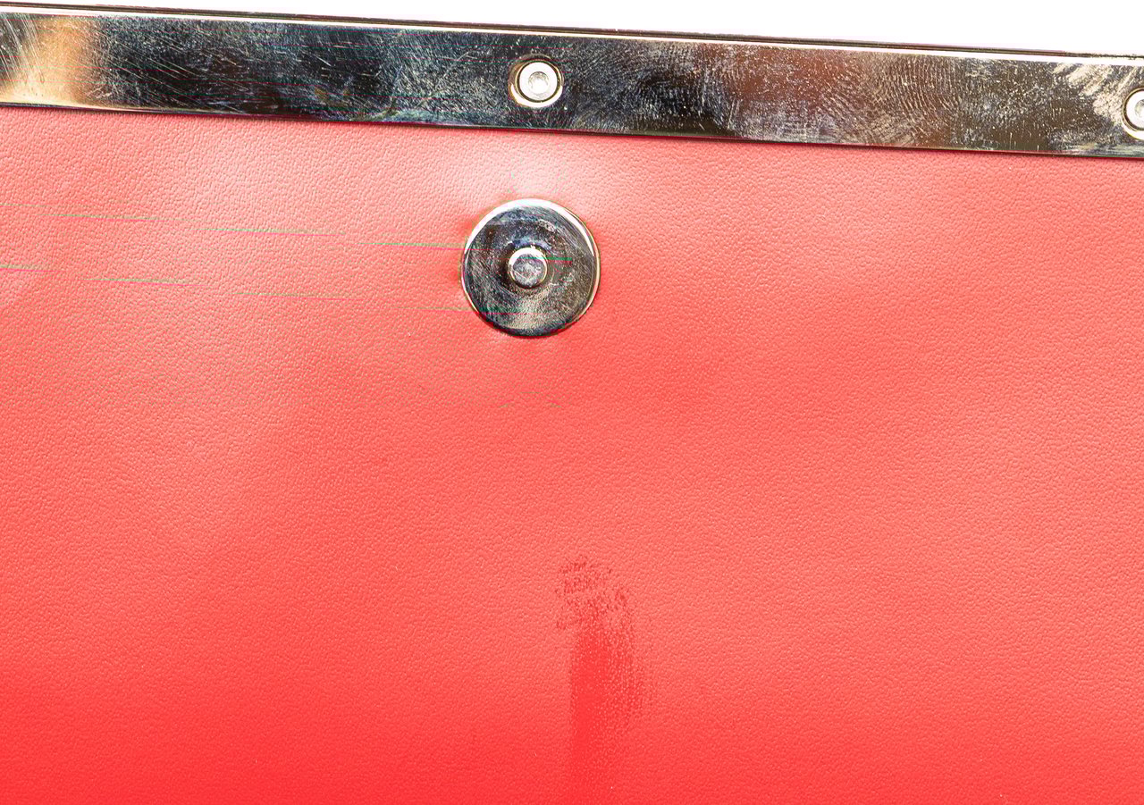 Louis Vuitton Epi Sevigne Clutch Rood