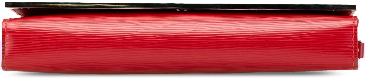 Louis Vuitton Epi Sevigne Clutch Rood