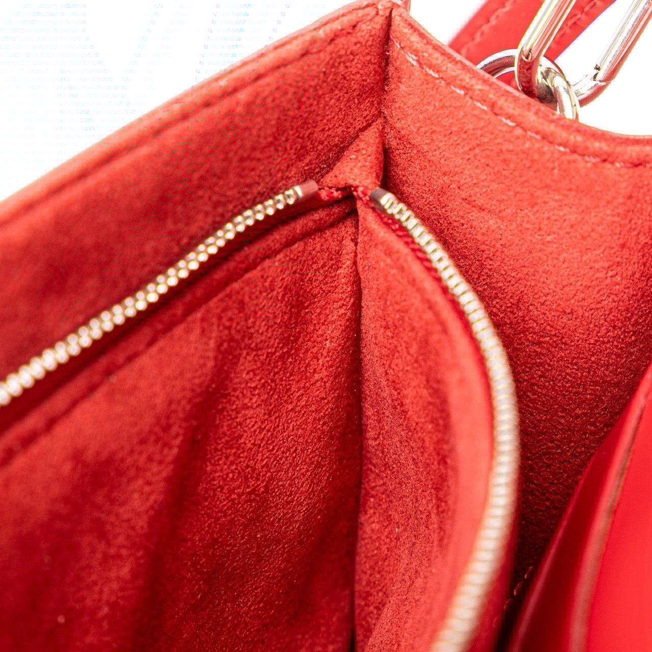 Louis Vuitton Epi Sevigne Clutch Rood