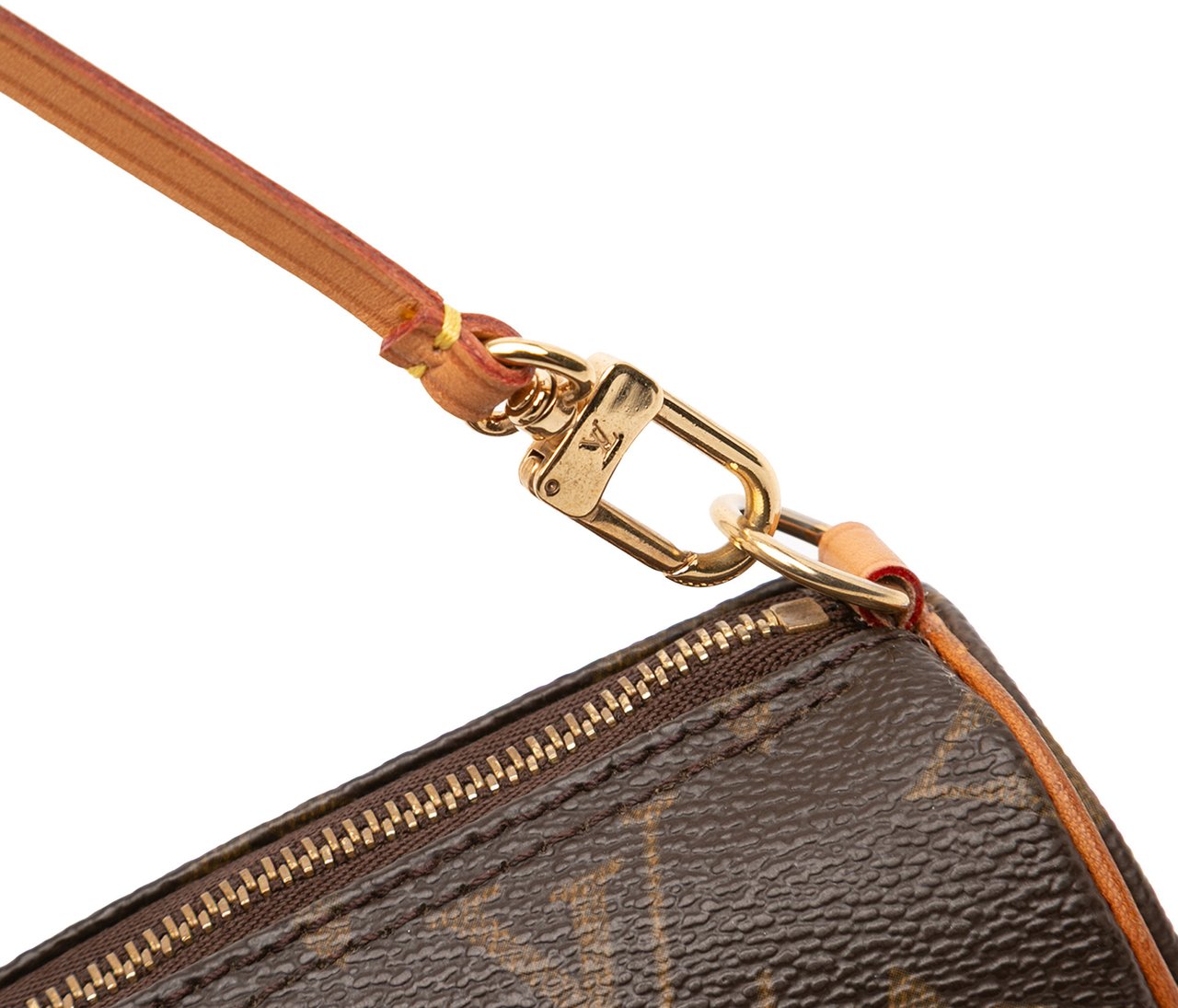 Louis Vuitton Monogram Papillon Pochette Bruin