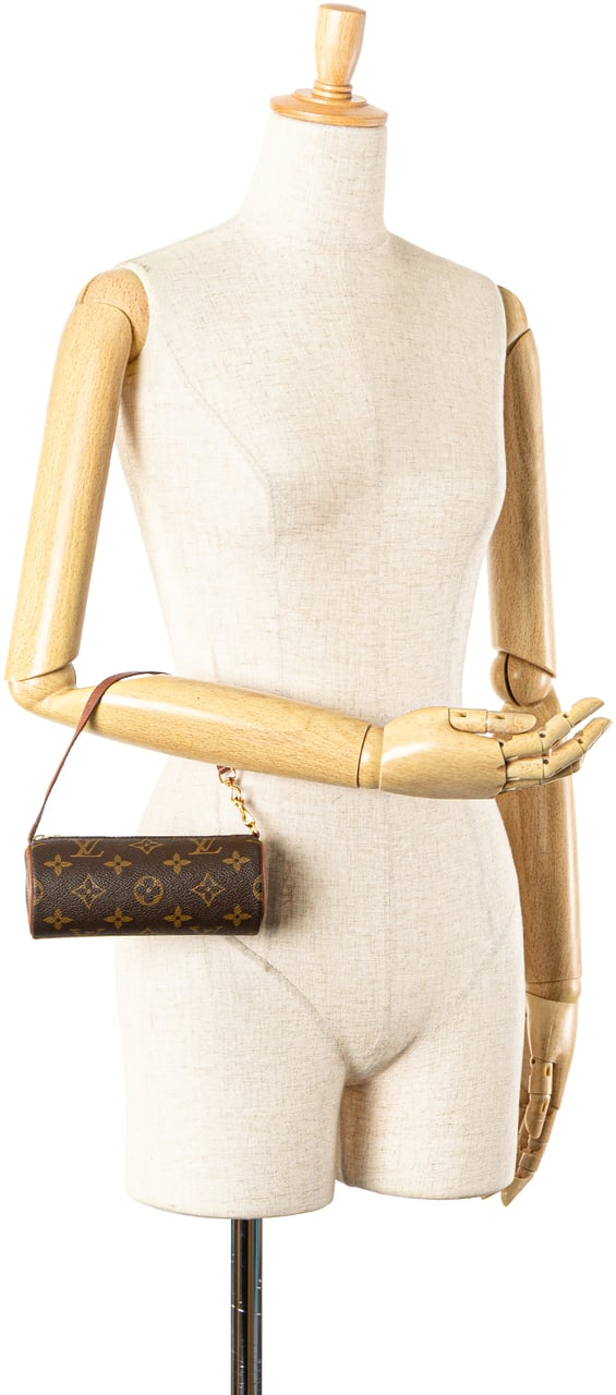 Louis Vuitton Monogram Papillon Pochette Bruin