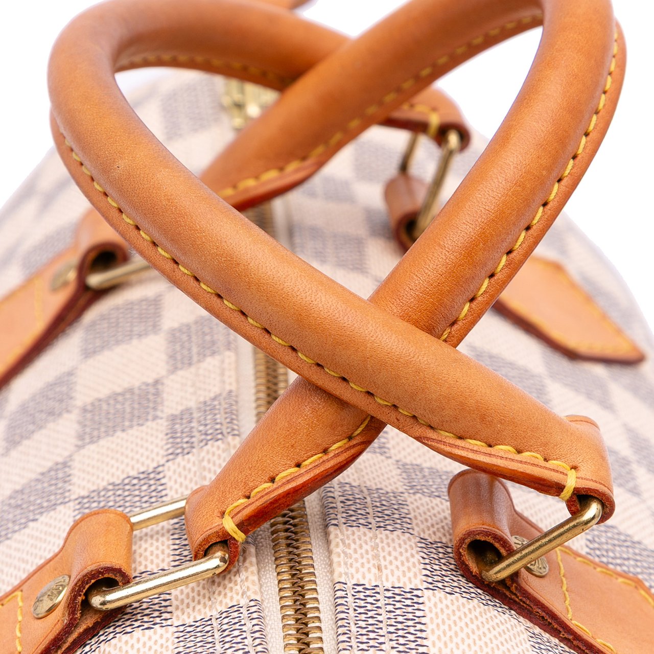 Louis Vuitton Damier Azur Speedy 30 Wit