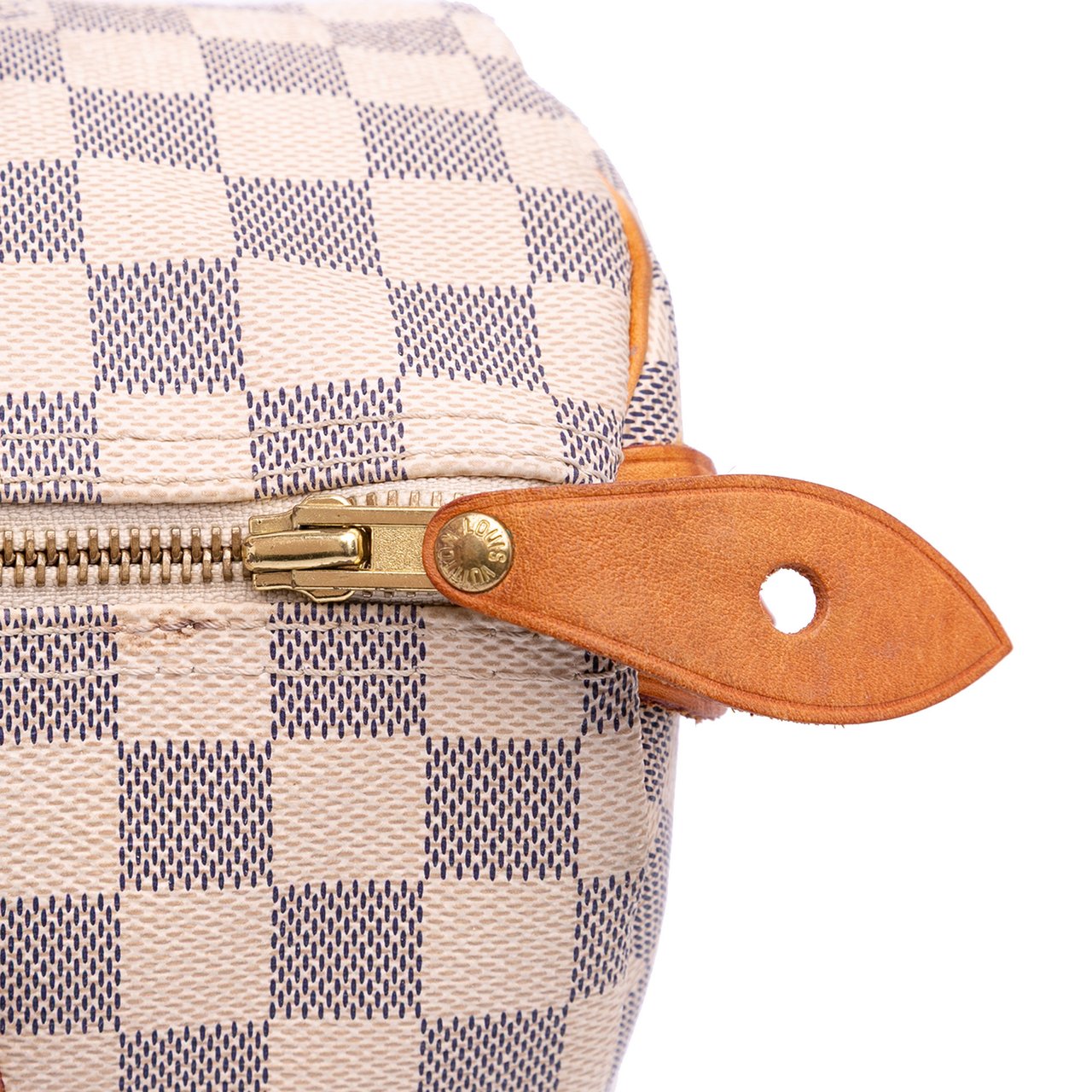 Louis Vuitton Damier Azur Speedy 30 Wit