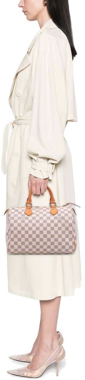 Louis Vuitton Damier Azur Speedy 30 Wit