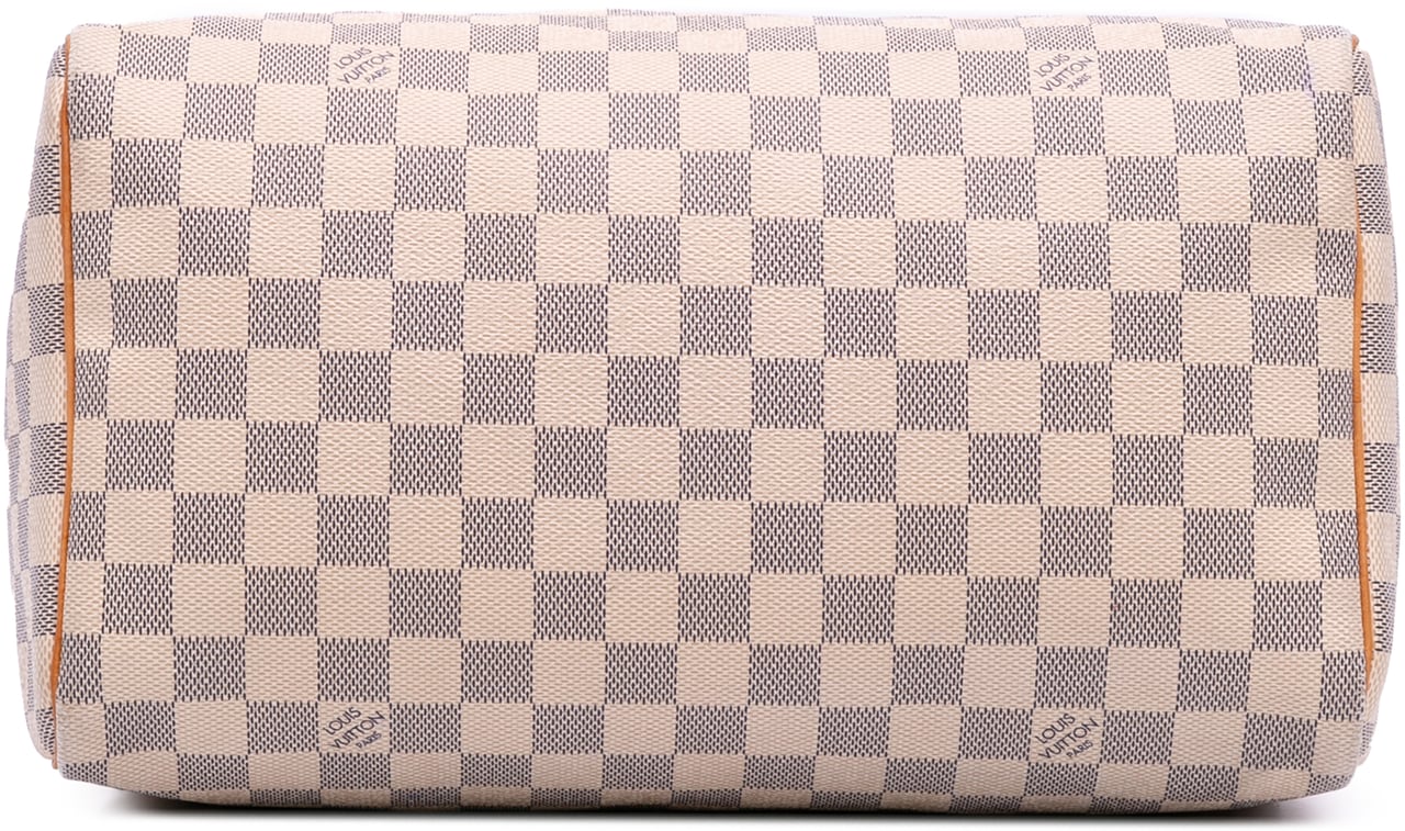 Louis Vuitton Damier Azur Speedy 30 Wit