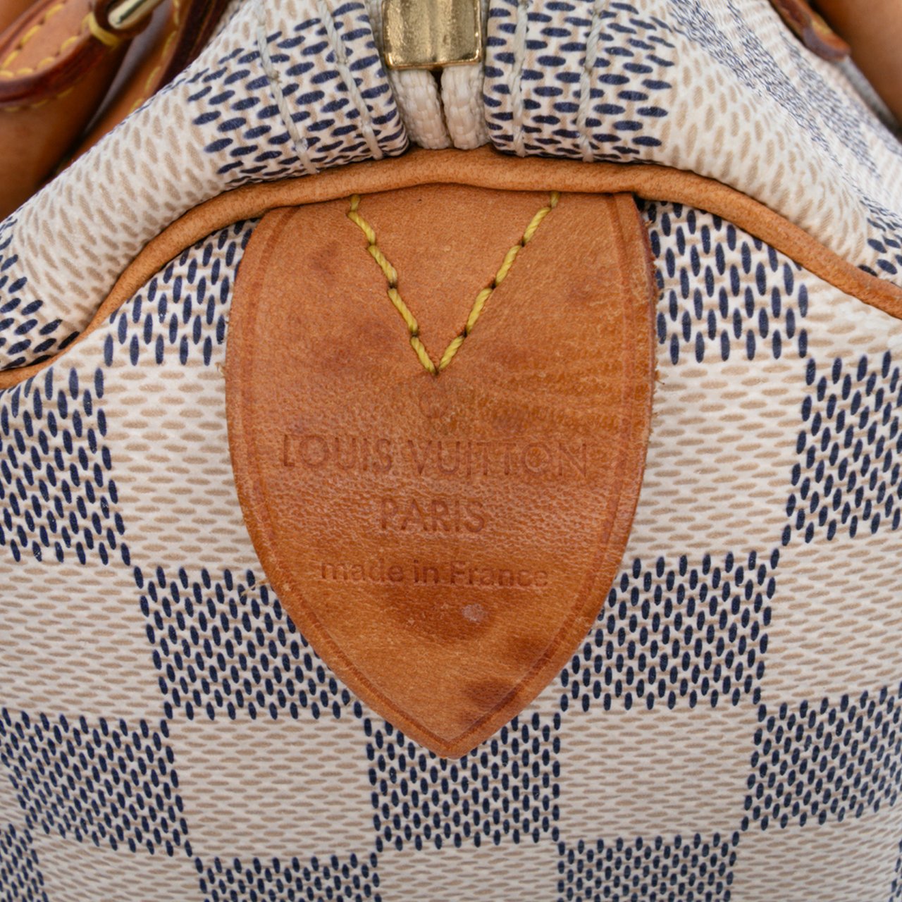 Louis Vuitton Damier Azur Speedy 30 Wit