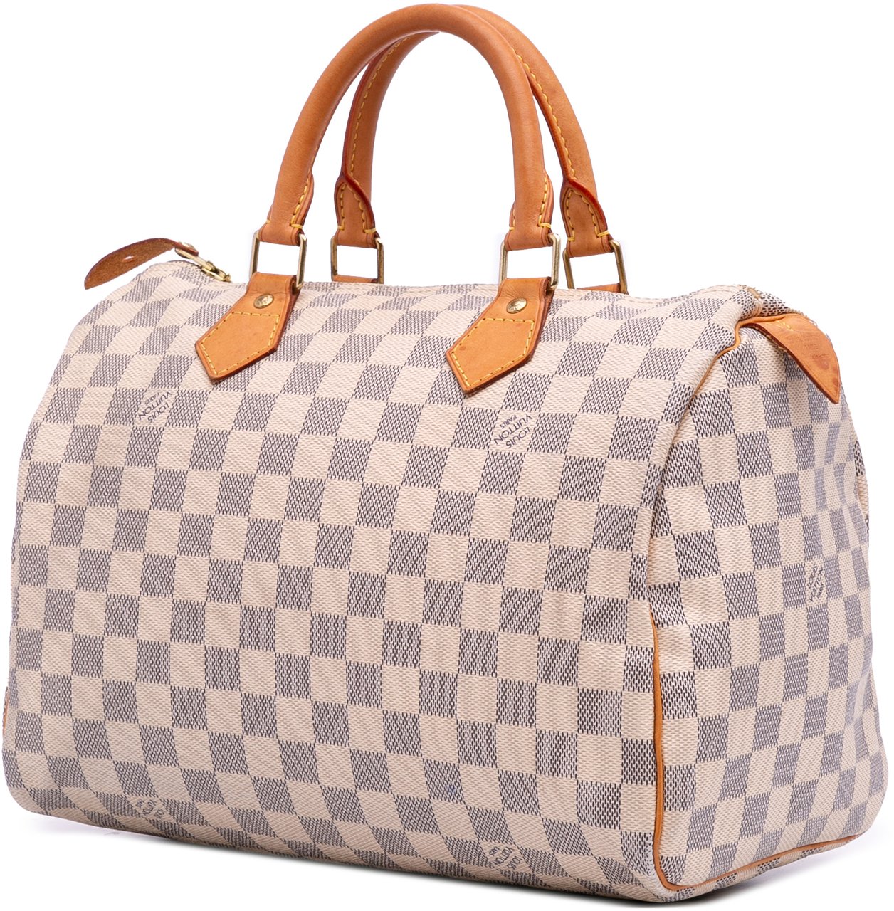 Louis Vuitton Damier Azur Speedy 30 Wit