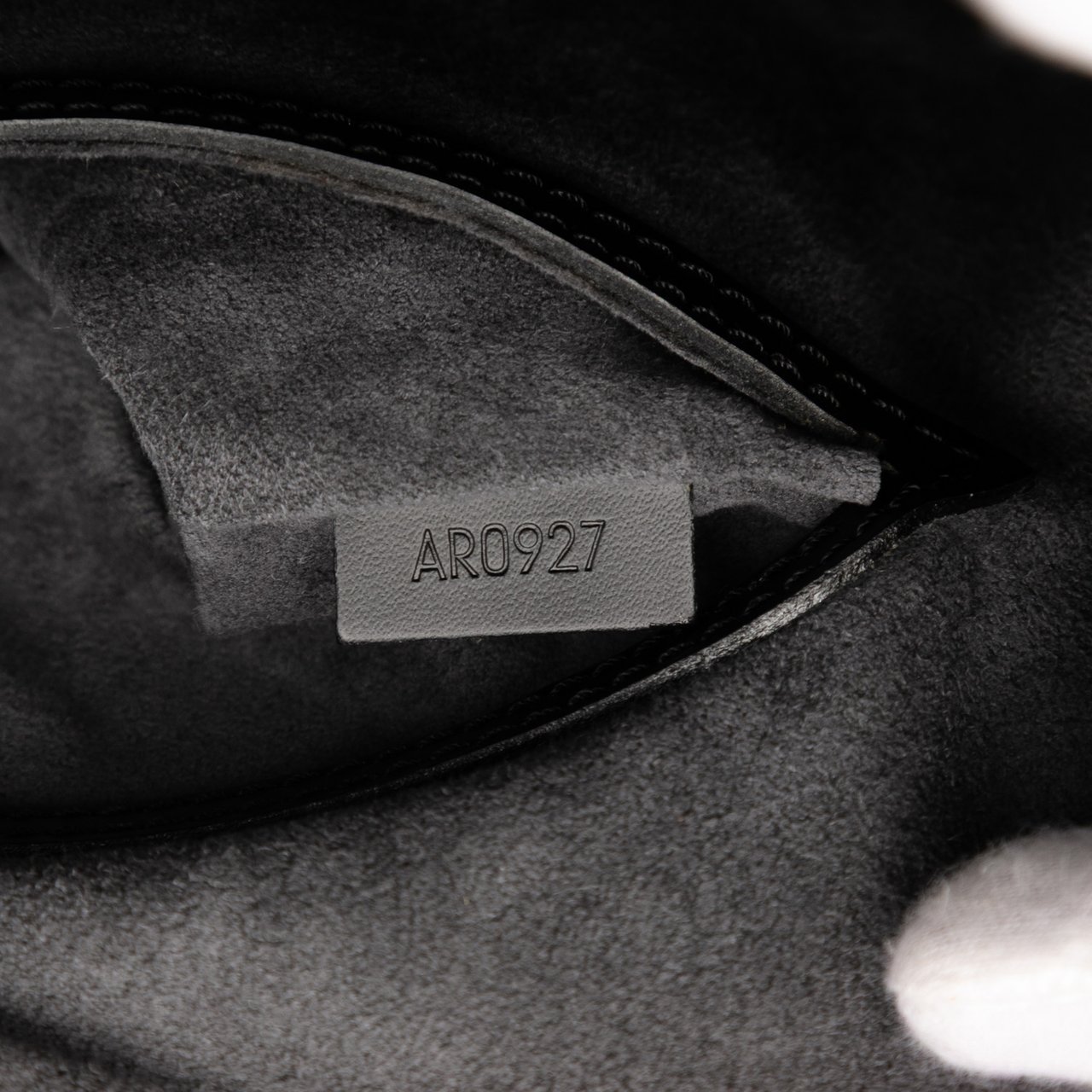 Louis Vuitton Epi Alma PM Zwart