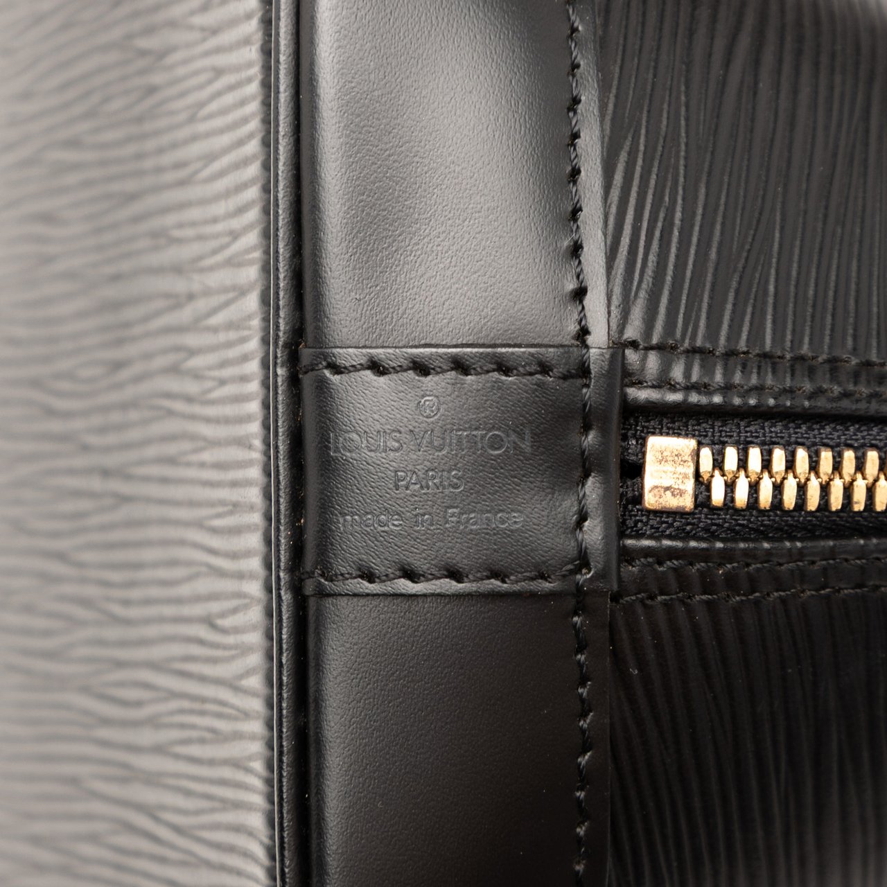 Louis Vuitton Epi Alma PM Zwart