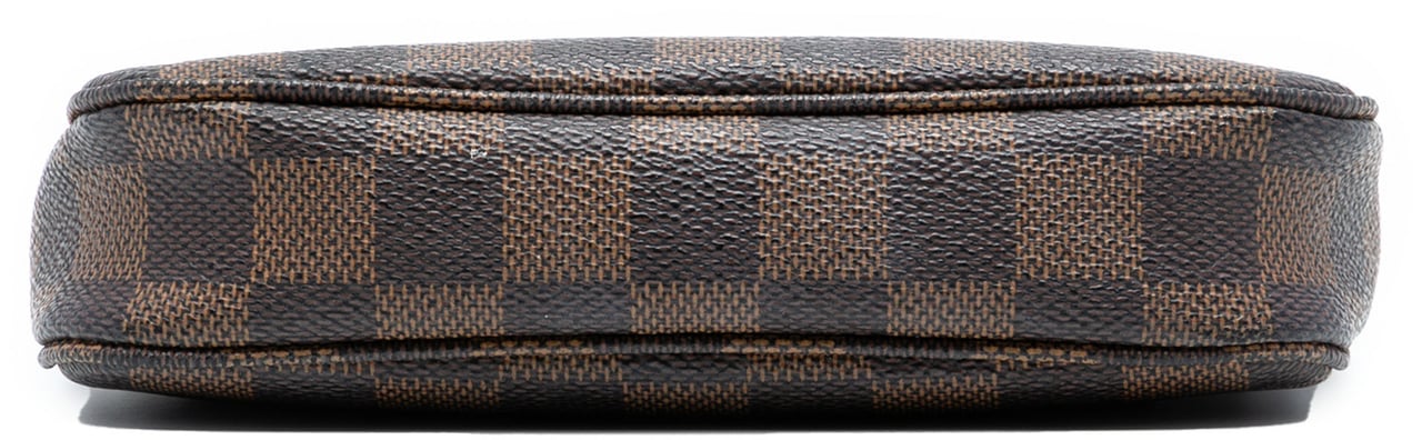 Louis Vuitton Damier Ebene Mini Pochette Accessoires Bruin