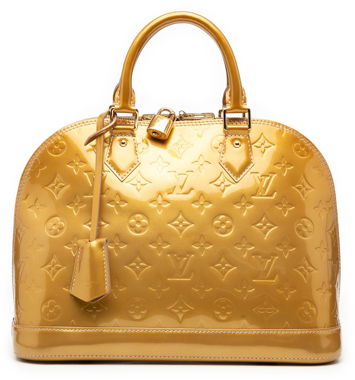 Louis Vuitton Monogram Vernis Alma PM Goud