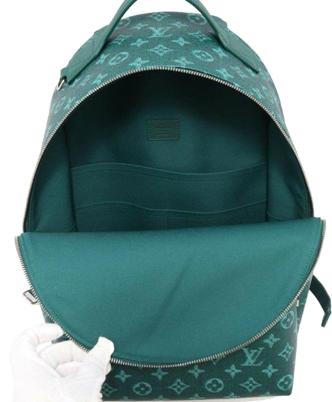 Louis Vuitton Monogram Heritage Discovery Backpack PM Groen