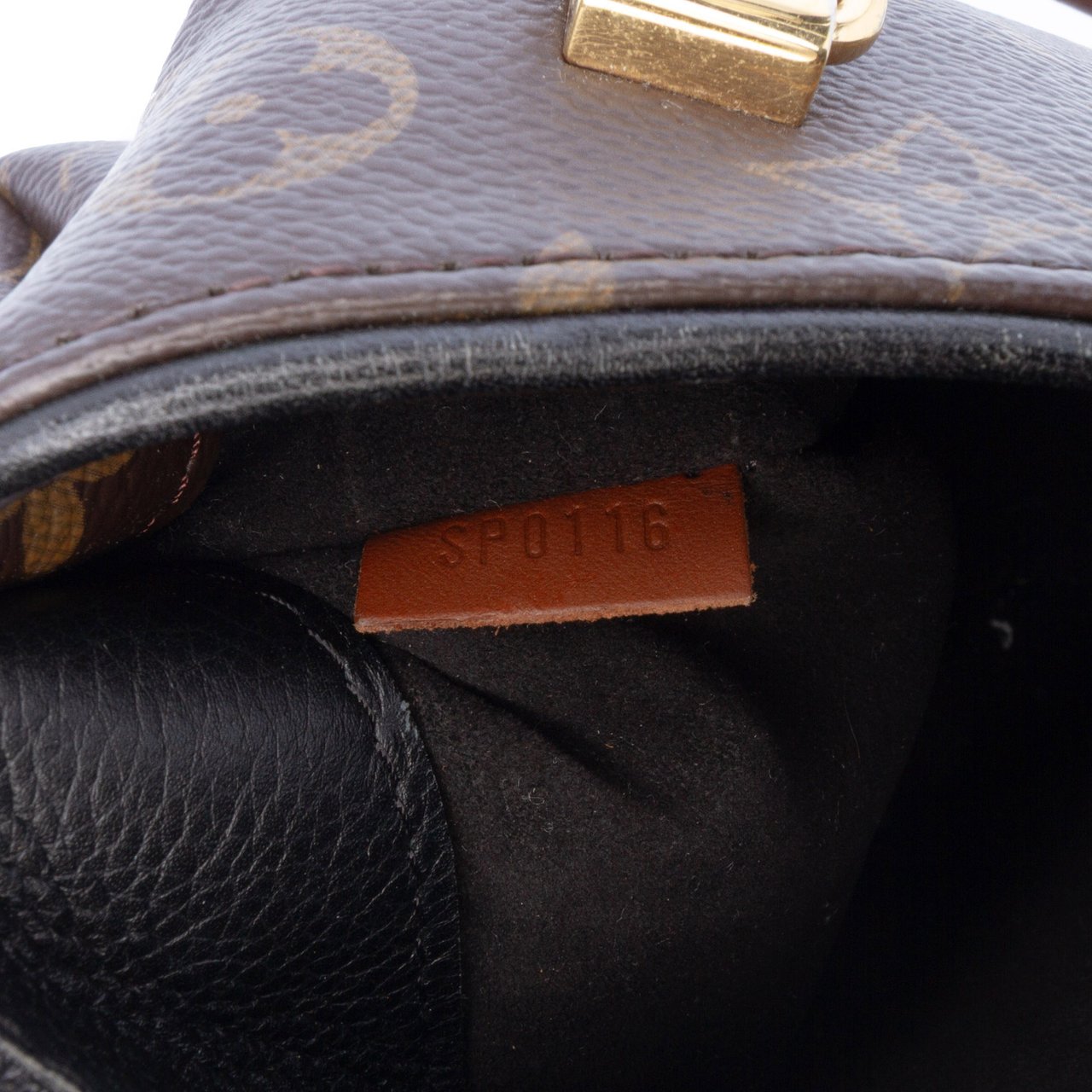 Louis Vuitton Monogram Pallas BB Bruin